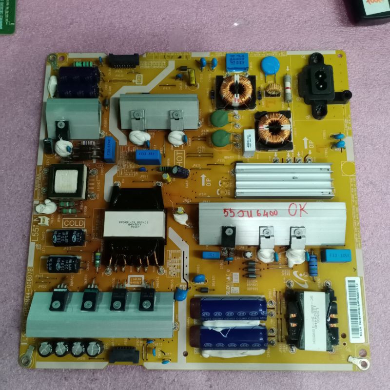 Bo mạch tivi Samsung 55JU6400K,bo xử lý, khiển, nguồn, main chính, chủ,tcon