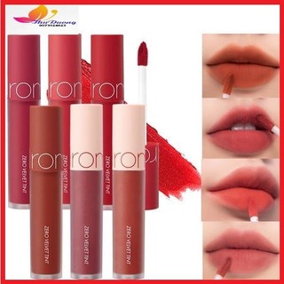 (FULL MÀU) Son Kem Lì, Lên Màu Siêu Chuẩn, Mềm Mại Như Nhung Romand Zero Velvet Tint 5.5g