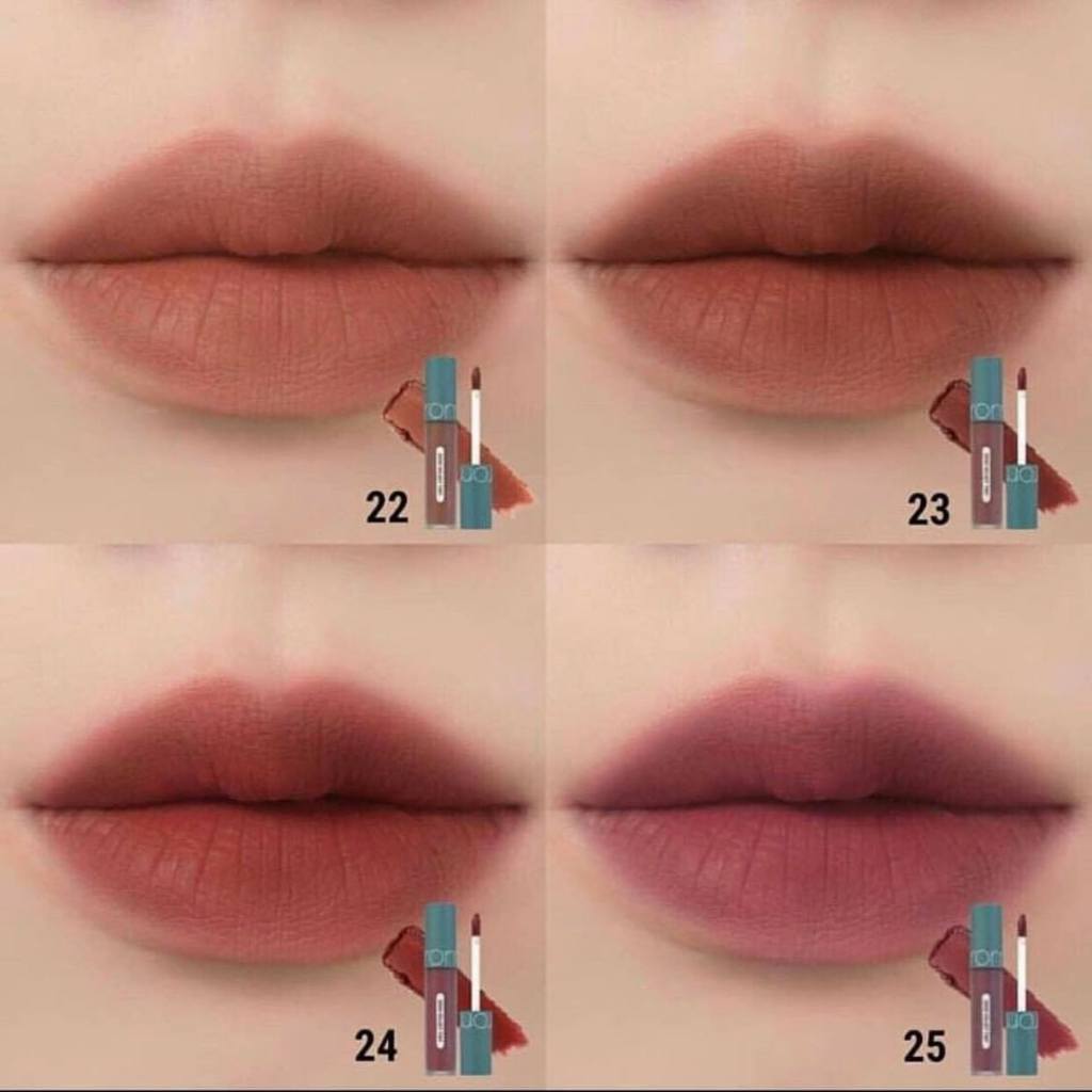 Son Kem Lì, Lên Màu Siêu Chuẩn, Mềm Mại Như Nhung Romand Zero Velvet Tint 5.5g