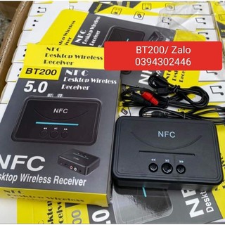 Bộ thu âm thanh bluetooth _ 5.0 nec .bt 200 music_ audio receiver biến loa , amply