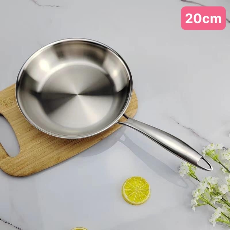 Chảo Lunkai cạn lòng size 20cm