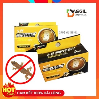 Keo Bẫy Thằn Lằn (DAEGIL) , Bẫy Ruồi và các loại côn trùng (Hộp 5 tấm) - Chính Hãng Hàn Quốc