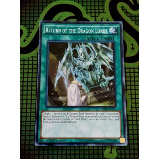 [ Đỗ Lạc Shop ]  Thẻ Bài Mint90 Yugioh Spell Return of the Dragon Lords