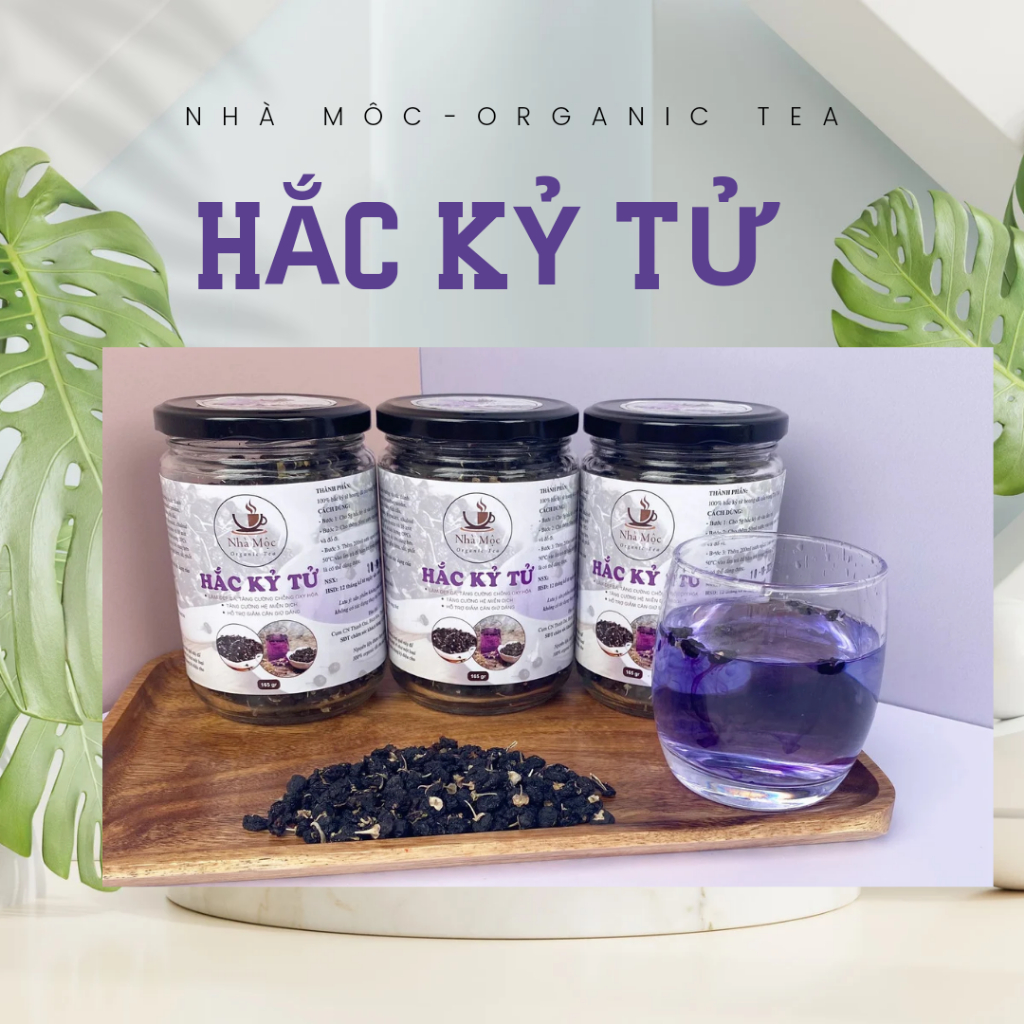 Hắc Kỷ Tử Nhà Mộc Đẹp Da - Chống Lão Hoá
