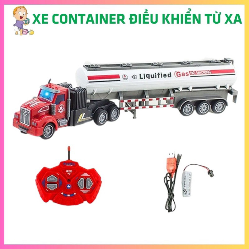Xe tải container Điều Khiển 4 Chiều Kèm Bộ Sạc