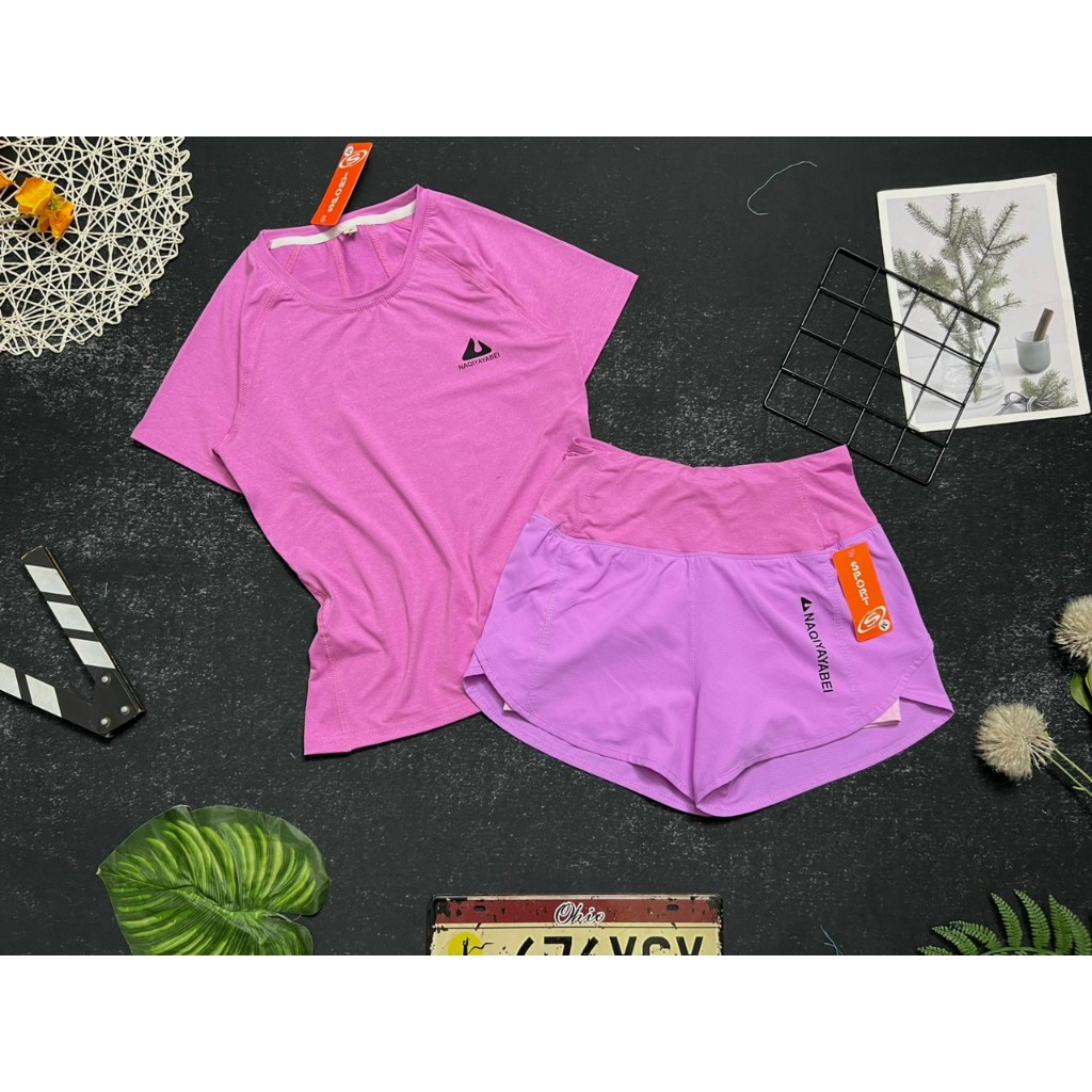 Set bộ Đùi Nữ thun lạnh Tập Thể thao - Yoga - Gym