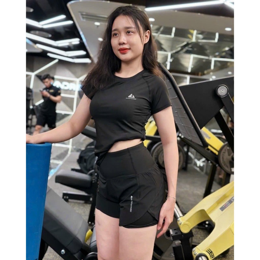 Set bộ Đùi Nữ thun lạnh Tập Thể thao - Yoga - Gym