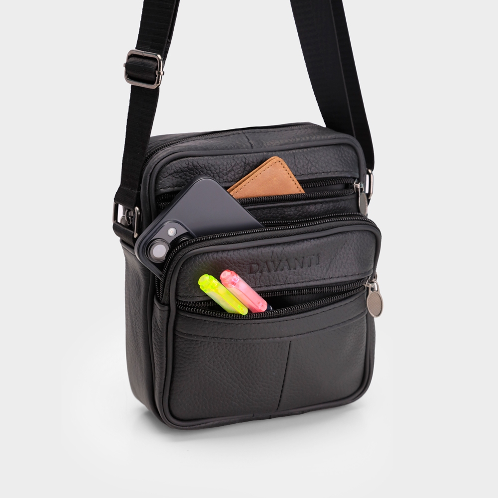 Túi Da Bò Đeo Chéo Dáng Hộp Mini Phong Cách DD07