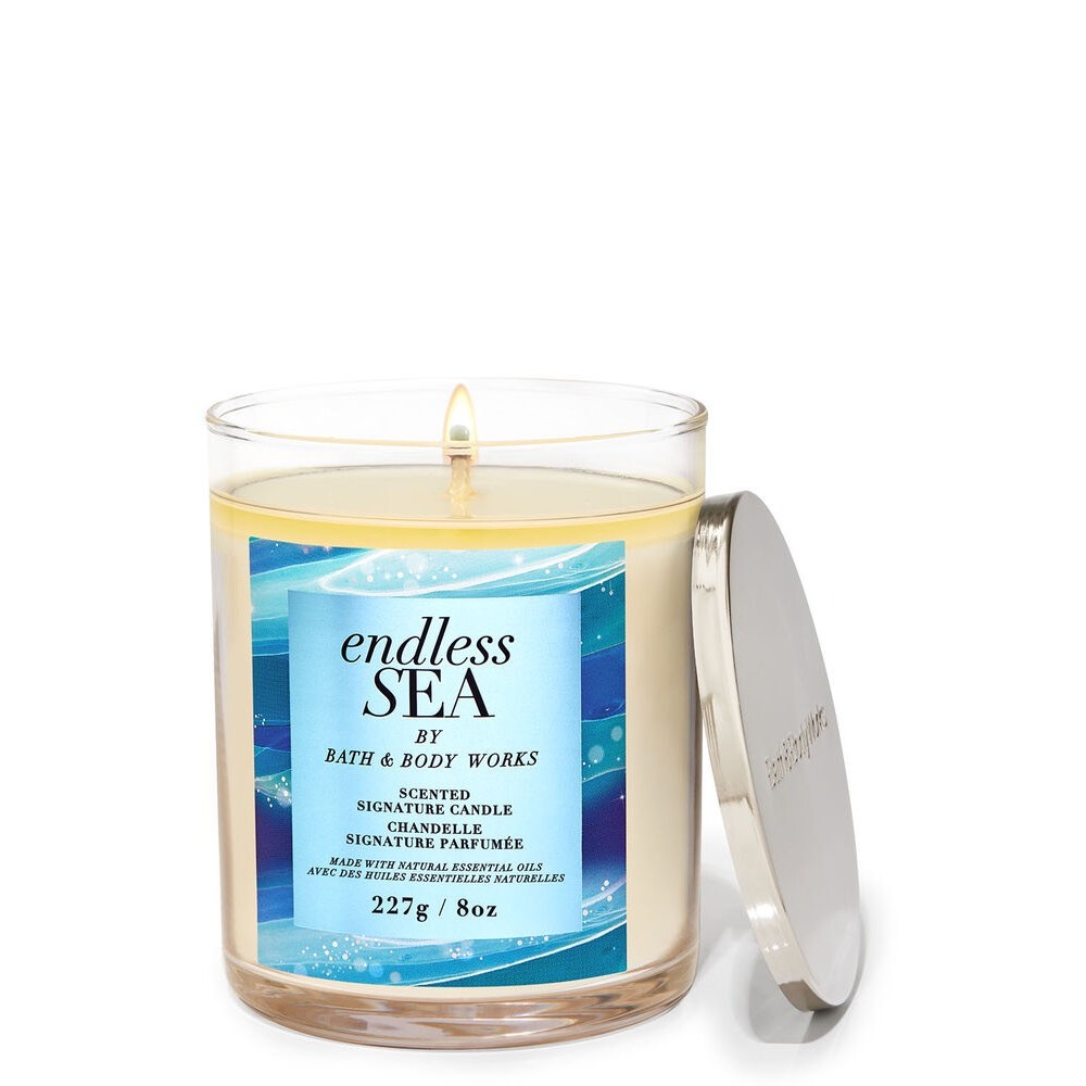 Bath & Body Works + MAHOGANY TEAKWOOD 3-Wick Candle