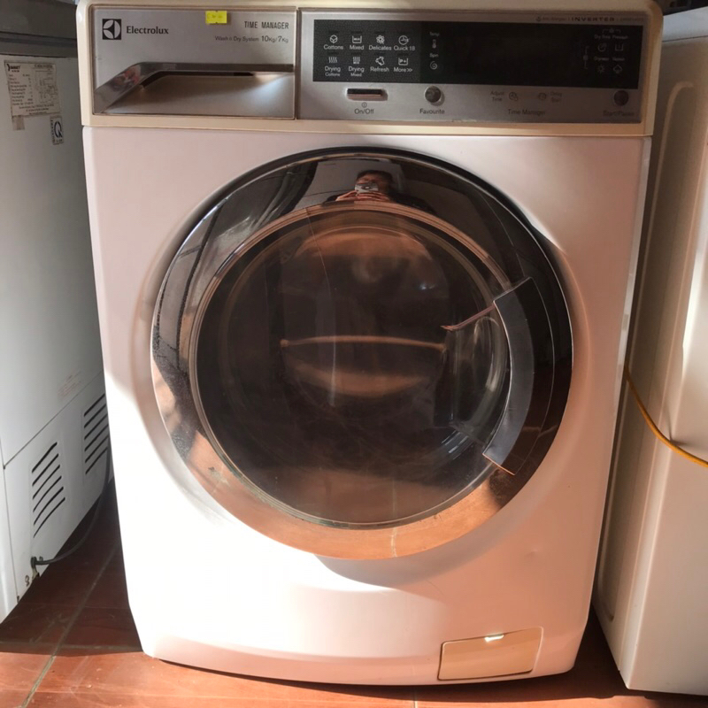 Máy Giặt Cửa Trước Electrolux Inverter 10Kg Sấy 7Kg
