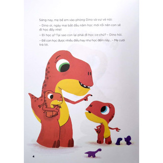 Sách - Không Muốn Đi Học (Thuộc bộ Dino Bướng Bỉnh)