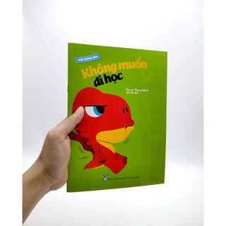 Sách - Không Muốn Đi Học (Thuộc bộ Dino Bướng Bỉnh)
