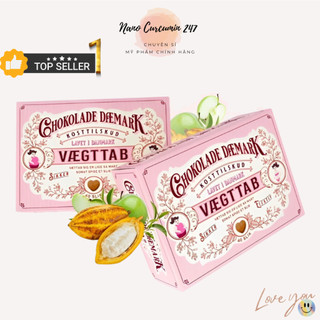 Socola Giảm Cân Tự Nhiên Danmark Vaegttab - Kẹo Chocolate Giảm Cân Mẫu Mới Vaegttab Đan Mạch 40 Viên 