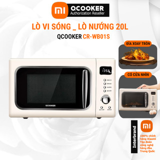 Lò nướng lò vi sóng Xiaomi Qcooker CR-WB01S lò vi sóng 20L siêu tiện ích vừa làm lò nướng bánh vừa làm lò vi sóng