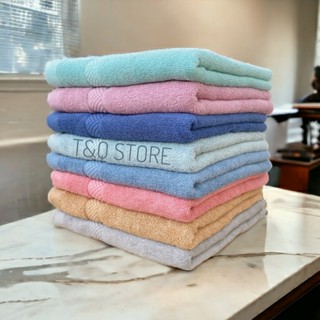 Khăn tắm gội cotton 35x78cm 100x50cm mềm mại an toàn cho da nhạy cảm 210g