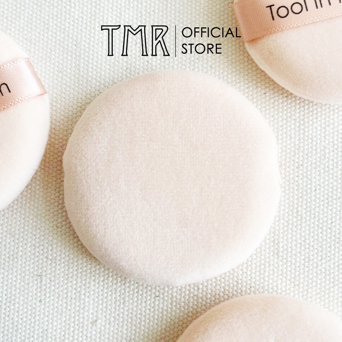 Bông trang điểm TMR chất liệu cotton cao cấp, có đệm khí cực kỳ mềm mại đánh phấn nền/phấn phủ