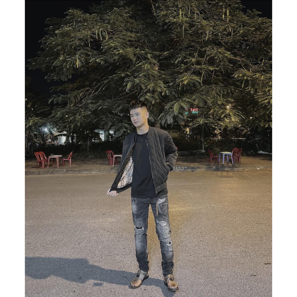 Áo Khoác Phao Quả Chám Chất Nhung Lỳ Siêu Cấp