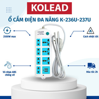 Ổ cắm điện kolead đa năng có cổng usb k-237u