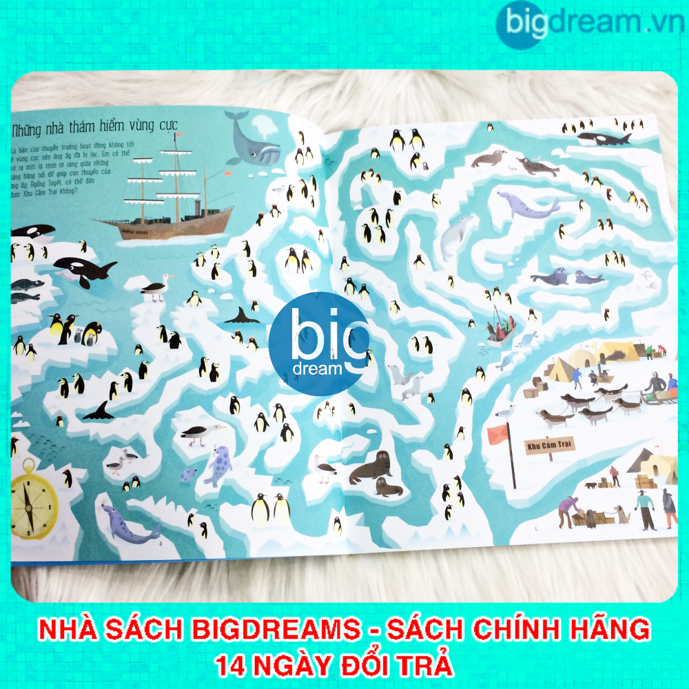 Sách - Mê Cung Phát Triển Tư Duy Khám Phá Thế Giới - Rèn luyện khả năng tập trung, phát triển thị giác và trí thông minh