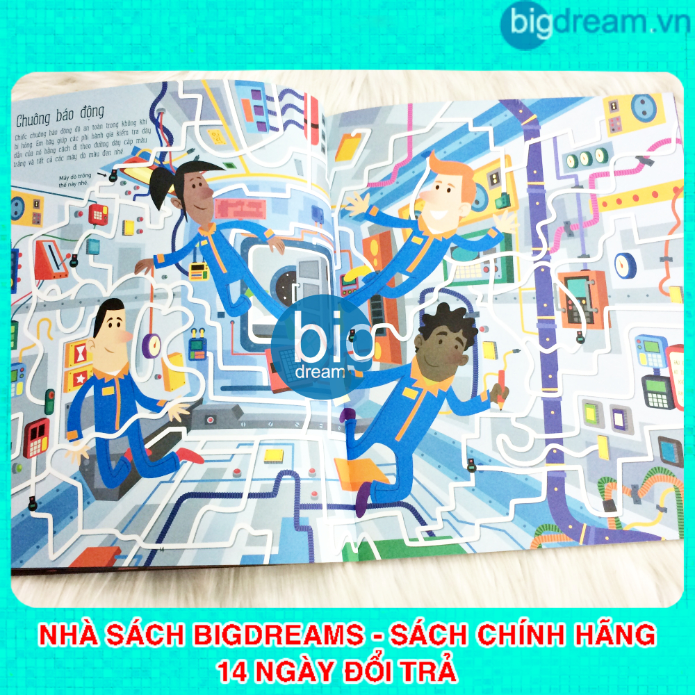 Sách - Mê Cung Phát Triển Tư Duy Du Hành Vũ Trụ - Rèn luyện khả năng tập trung, phát triển thị giác và trí thông minh