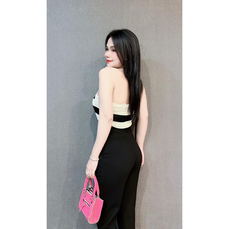 QUẦN TÂY BAGGY 9 tất lưng cao