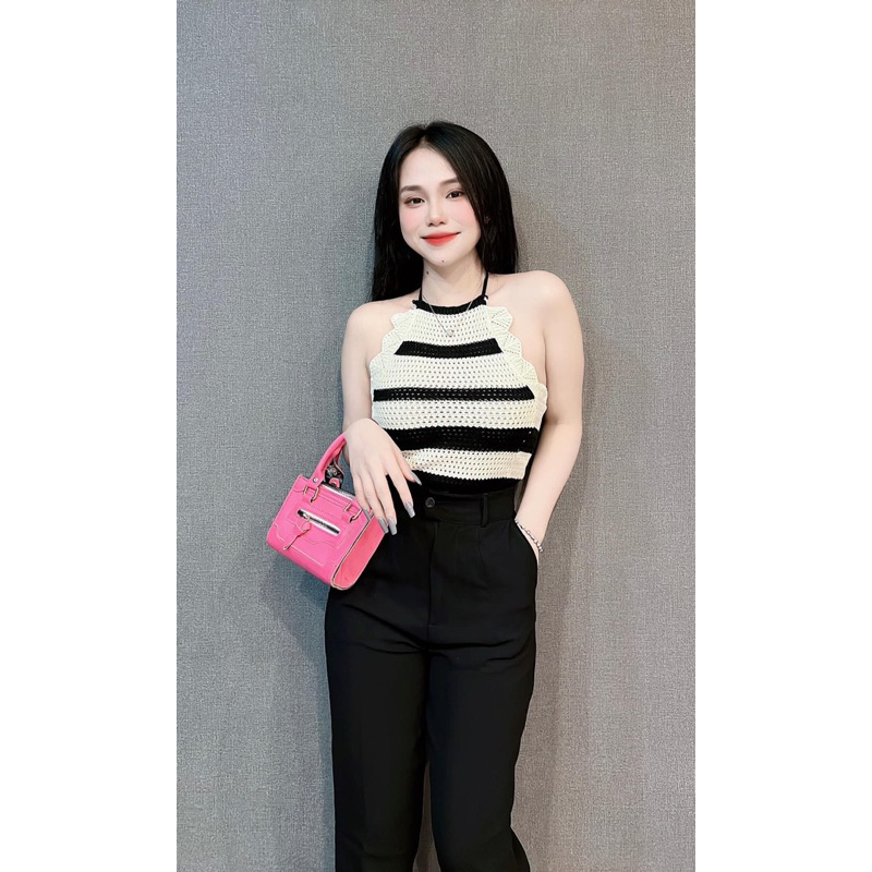 QUẦN TÂY BAGGY 9 tất lưng cao