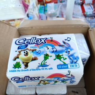 giấy ăn dạng rút cellox 230 tờ loại nhỏ ( 1 gói )
