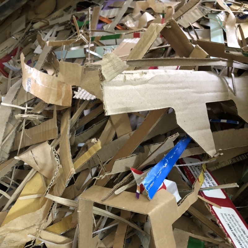 100g bìa vụn chèn hàng