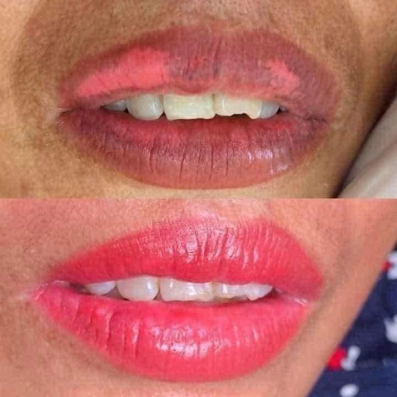 SON KEM DƯỠNG MÔI COLLAGEN CÓ MÀU DÙNG ĐƯỢC CHO BÀ BẦU GIÚP GIẢM THÂM MÔI KÍCH MÀU SAU PHUN XĂM 2024