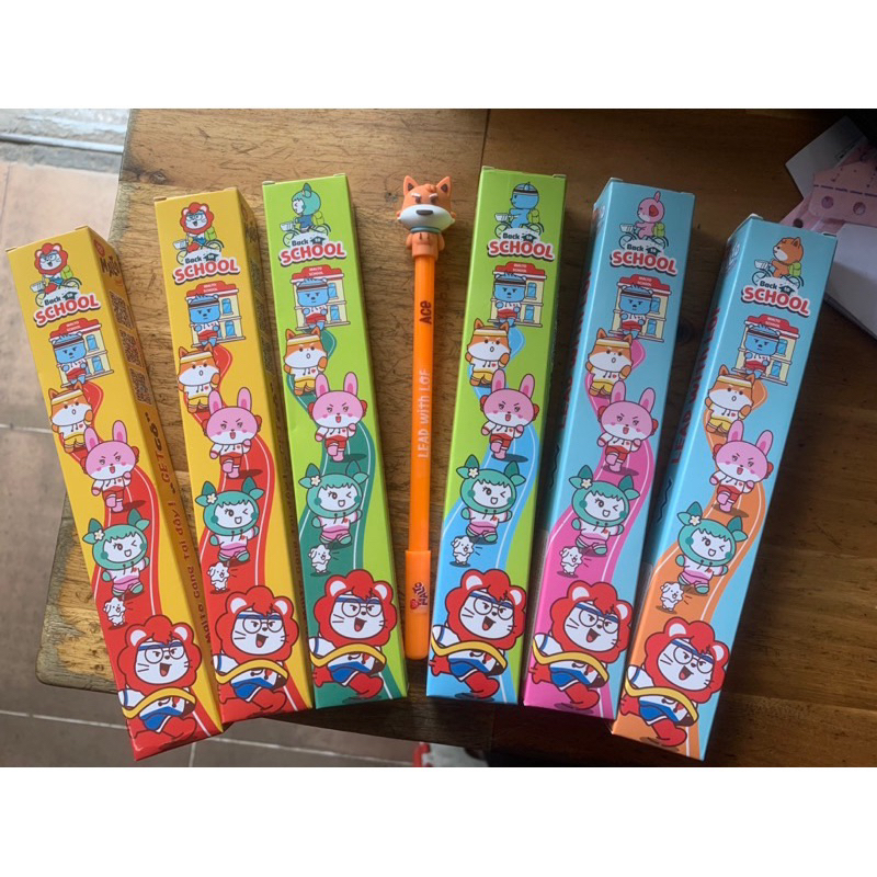 Combo 6 Cây Bút Bi Nhân Vật Malto