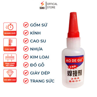Keo Dán Đa Năng Siêu Dính Mọi Chất Liệu Cực Mạnh - Dán Gỗ Thuỷ Tinh Kim Loại Sắt Gốm Sứ Nhựa Vải