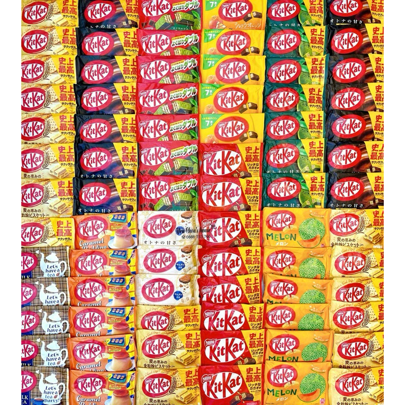 Kitkat socola Nhật đủ vị