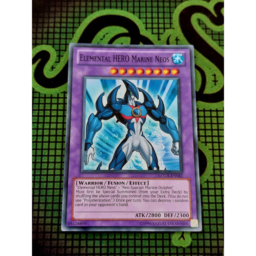 Thẻ Bài Mint90 Yugioh Monster Elemental Hero Marine Neos - LCGX-EN062 - Common