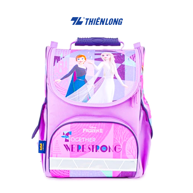 Balo học sinh chống gù Điểm 10 Nature Quest TP-BP045/FR - Ba lô công chúa Elsa Disney siêu bền, chống thầm nước mưa