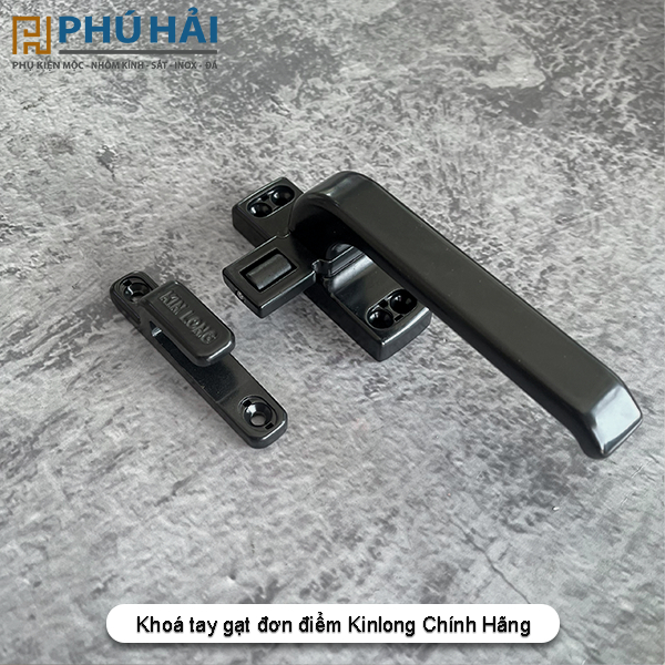 Tay gạt đơn điểm Kinlong LCZS770 Chính Hãng - Tay nắm đơn điểm cửa sổ xingfa