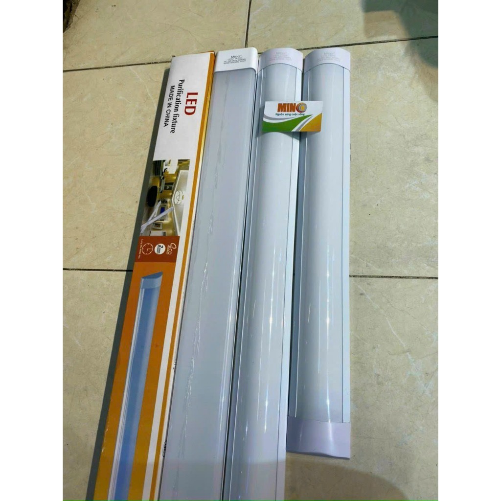 Đèn led bán nguyệt, bóng tuýp led 1m2 công suất 40W 60W ánh sáng trắng và vàng