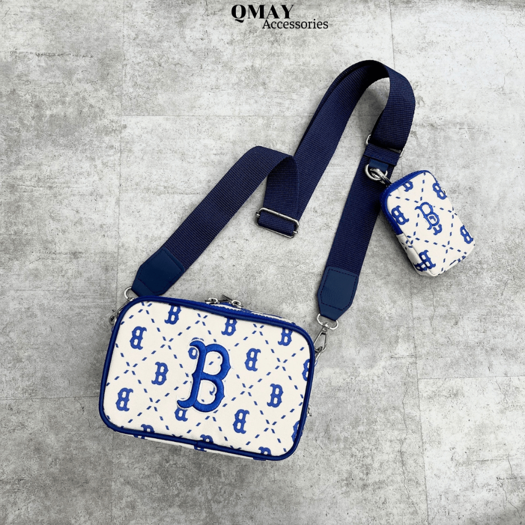 Túi Đeo Chéo MLB Dia Monogram Mini Crossbody Bag B527 Thời Trang Phong Cách Hàn Quốc Size 18cm x 5cm x 11cm