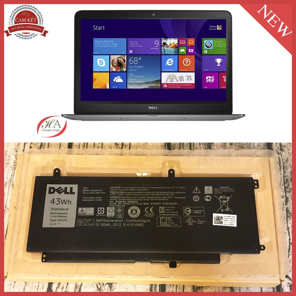 Pin dell Inspiron 7547