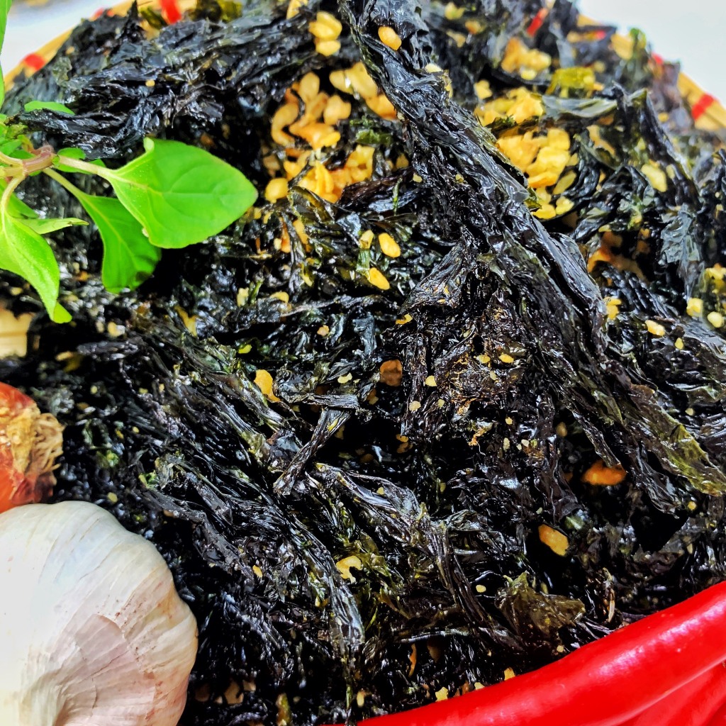 Rong Biển Cháy Tỏi 250Gr Rong Biển Sấy Giòn | Anh Béo VNFoods