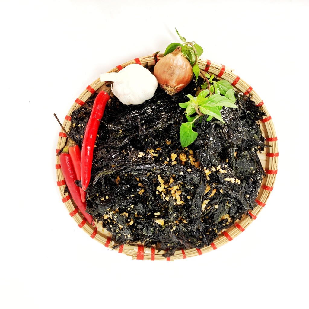 Rong Biển Cháy Tỏi 250Gr Rong Biển Sấy Giòn | Anh Béo VNFoods