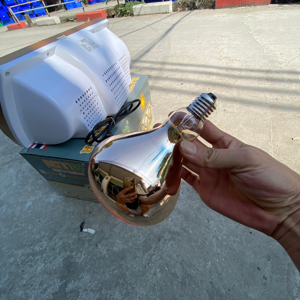 Đèn sưởi nhà tắm bóng đèn sưởi nhà tắm BennixThailand chống cháy nổ tiết kiện điện bảo hành 3 năm
