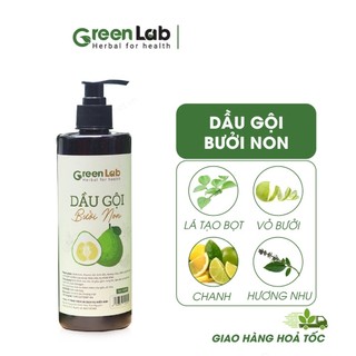 Dầu Gội Bưởi Non Greenlab nguyên liệu tự nhiên an toàn Giảm rụng Mọc Tóc Nhanh