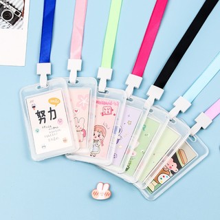 🍉Dây đeo thẻ tên học sinh/ sinh viên/ nhân viên văn phòng hàng đẹp - Áo đựng thẻ có dây đeo DUASHOP🍉.