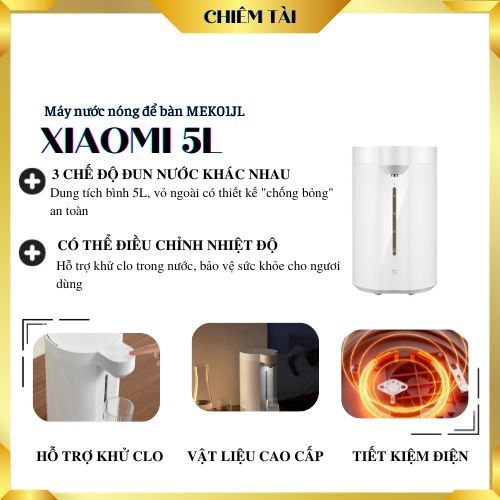 Máy nước nóng để bàn Xiaomi MEK01JL 5L - nội địa