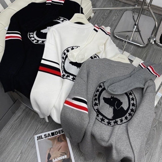 Áo Len Thom Con Chó Form Rộng Unisex - Áo Len Thom Cún hot hit dáng unisex nam nữ 2025