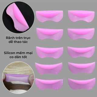 Set trục uốn mi silicon siêu co dãn_có rãnh bắt keo_Cao Cấp_Thúy Hà