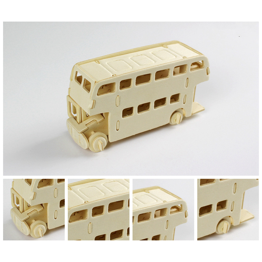 Tự Lắp Ráp Mô Hình Gỗ 3D ngẫu nhiên Xe tank, xe tăng, Xe Ô Tô, Tàu Hỏa, Đồ Chơi Thông Minh Cho Trẻ