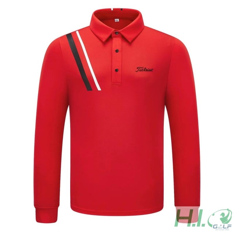 Áo golf nam Titleis dài tay - Áo golf dài tay nam mẫu mới nhất