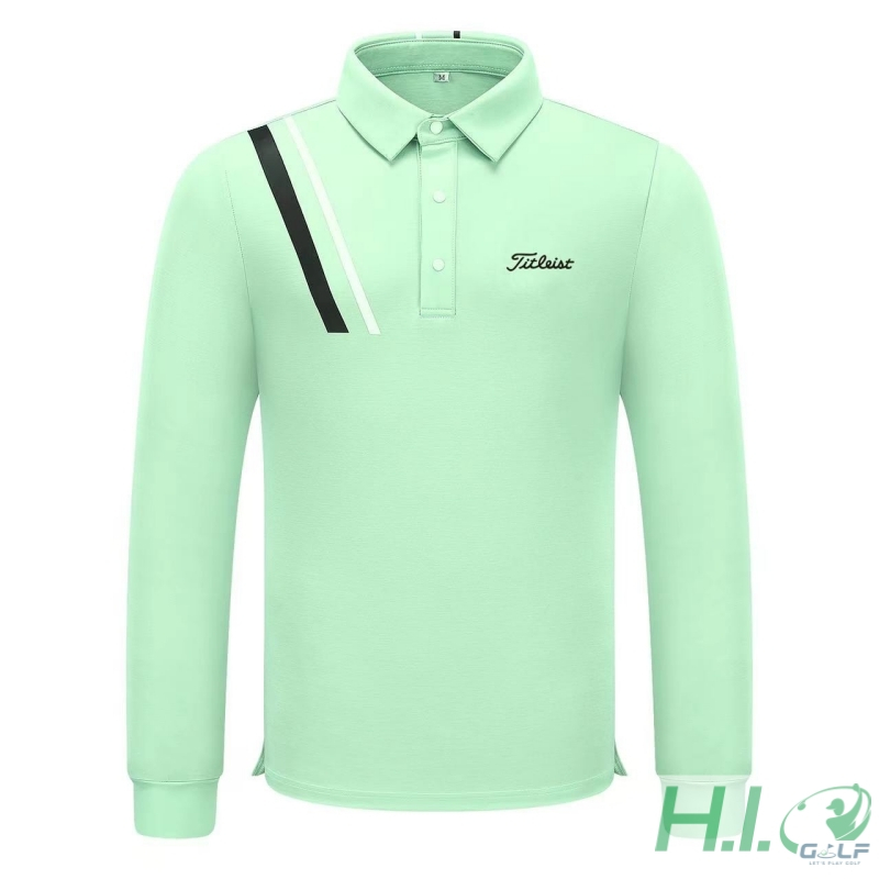 Áo golf nam Titleis dài tay - Áo golf dài tay nam mẫu mới nhất