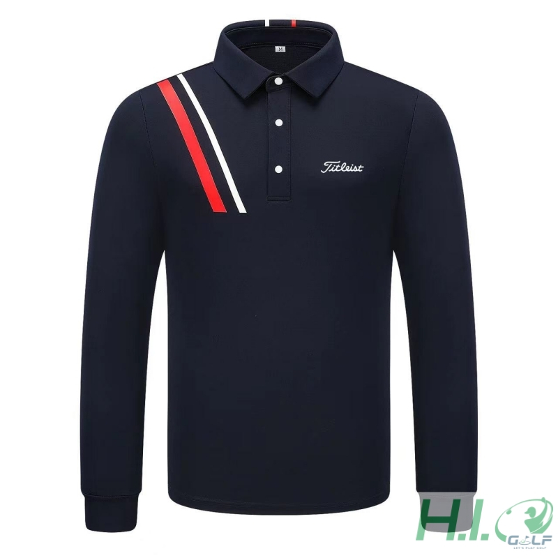 Áo golf nam Titleis dài tay - Áo golf dài tay nam mẫu mới nhất